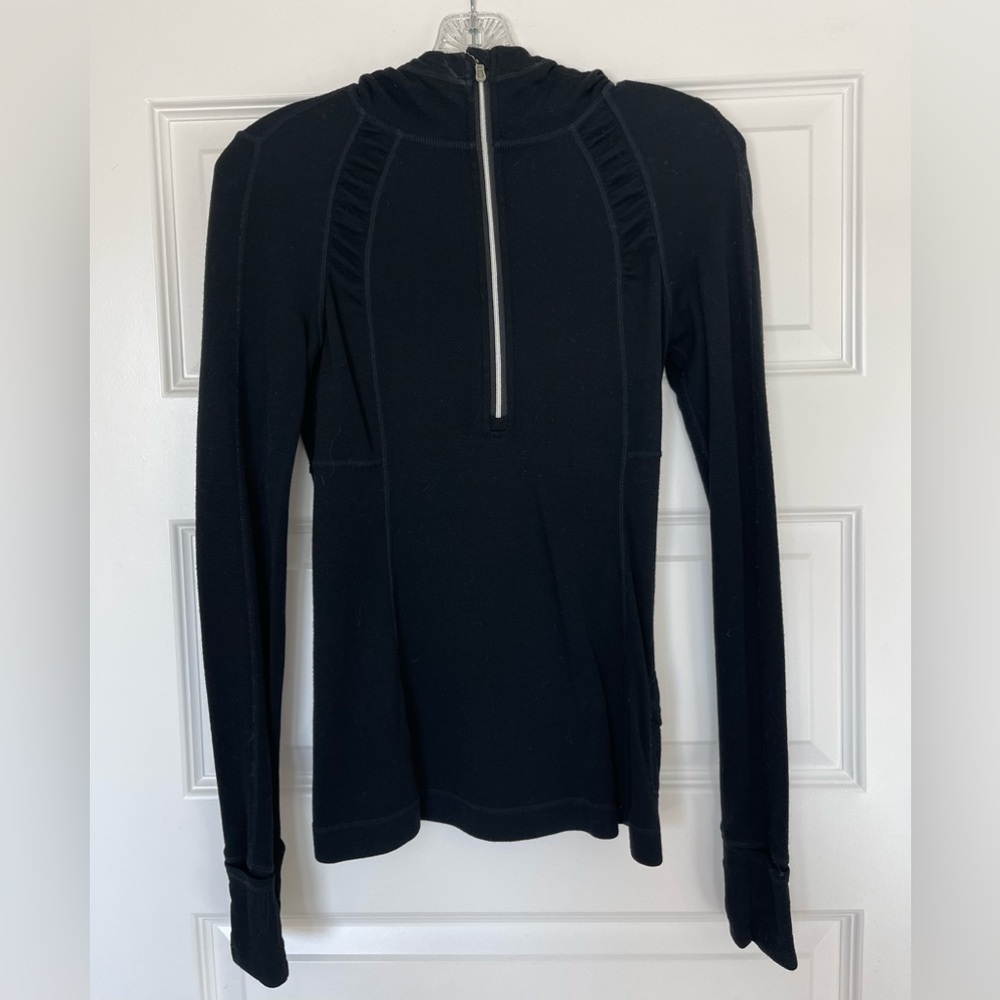 Lululemon Black Half Zip Hoodie Size Small